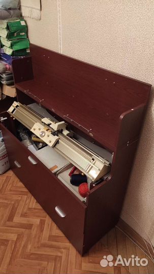 Вязальная машина зингер Singer Memo-Matic + комод