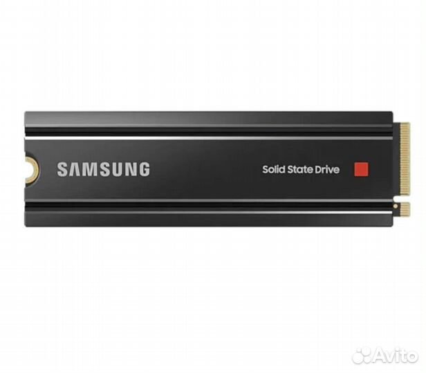 Ssd samsung 980 pro 2tb (2 тб) с радиатором