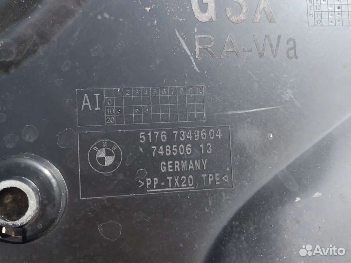 Щиток моторного отсека BMW 5' G30