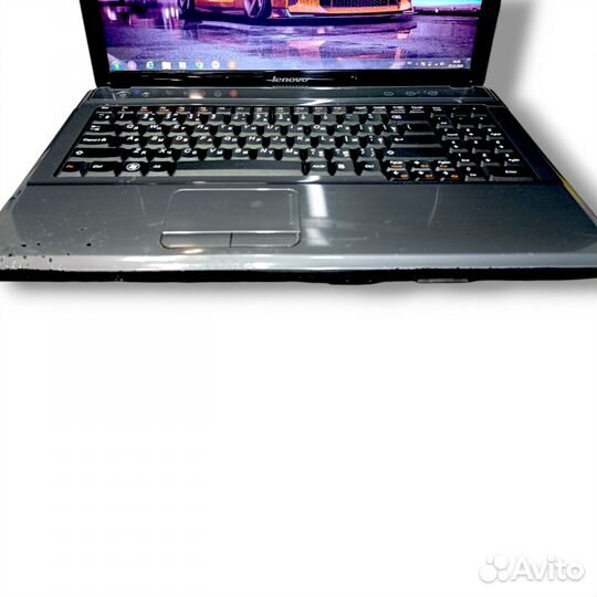 Ноутбук Lenovo G550 intel/4гб/SSD 120гб/win7
