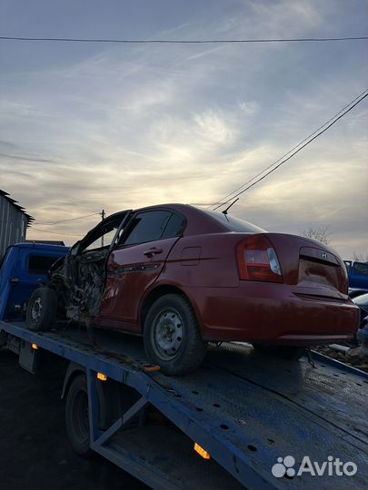 Авторазбор Hyundai Verna 2, Accent 3 G4EE 1,4 МКПП