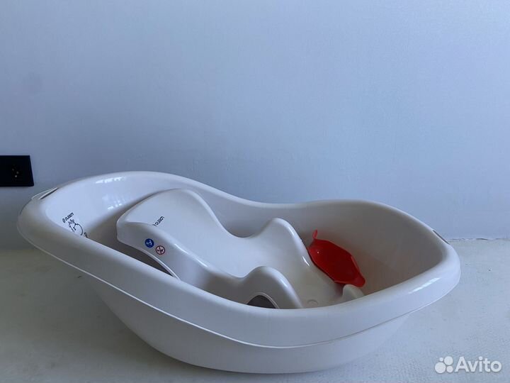 Детская ванночка для купания Olson с горкой