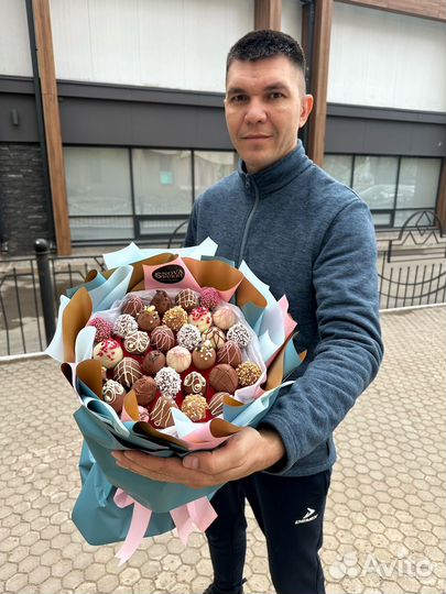 Букет клубника в шоколаде