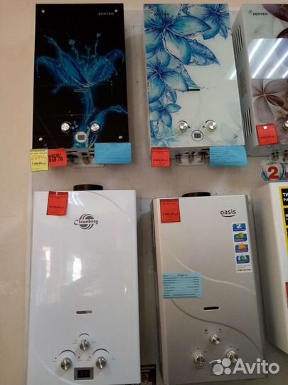 Водонагреватель проточный газовый Zanussi GWH 10 f