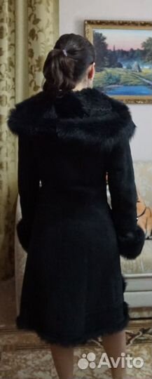 Дубленка с лазерным напылением, Турция