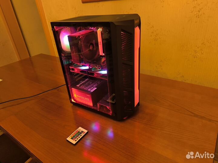 Игровой компьютер AMD Ryzen 1600X/AMD RX470/16Gb