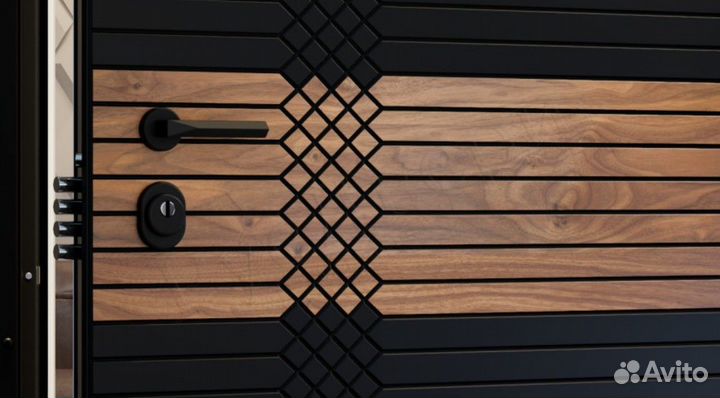 Металлическая входная дверь с терморазрывом