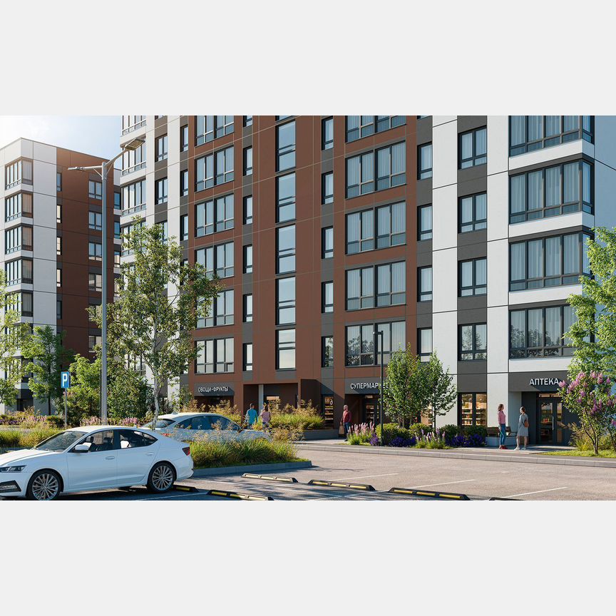 2-к. квартира, 53,6 м², 8/8 эт.