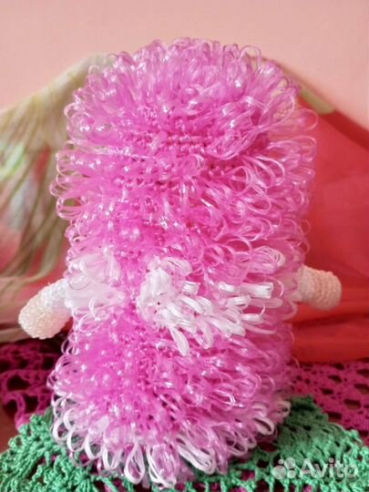 Мишка-мочалка на руку