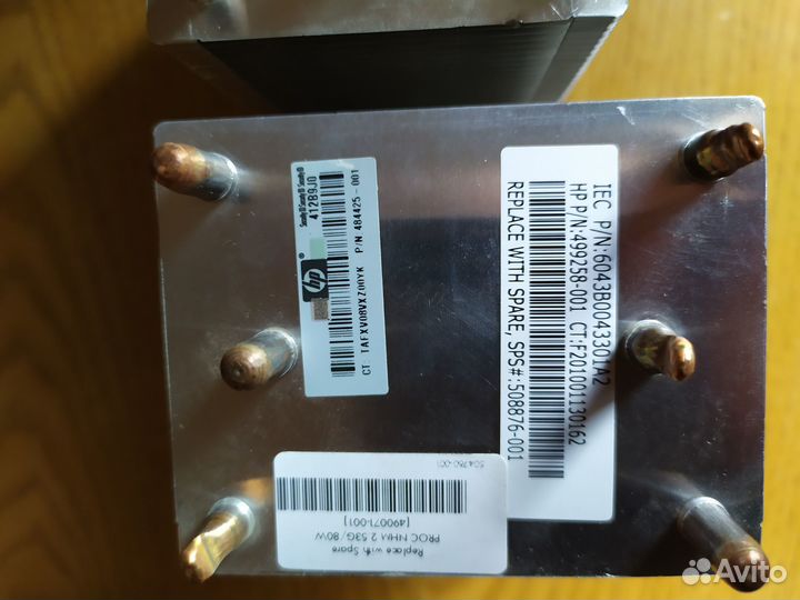 Радиатор для сервера HP ProLiant ML350 G6