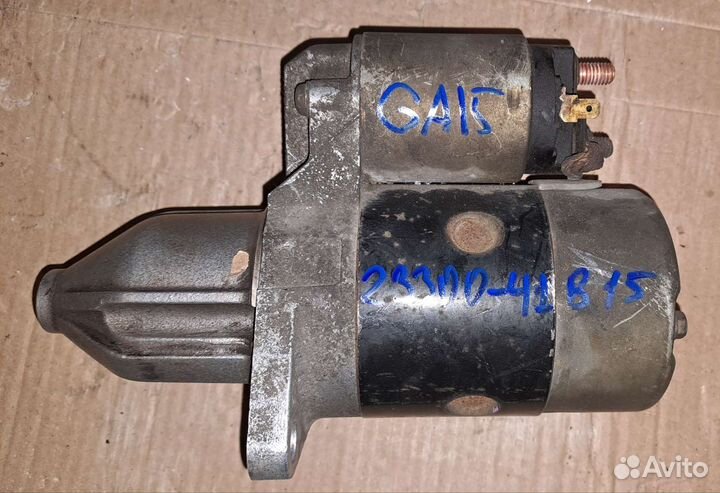 Стартер Nissan GA14DE, GA15