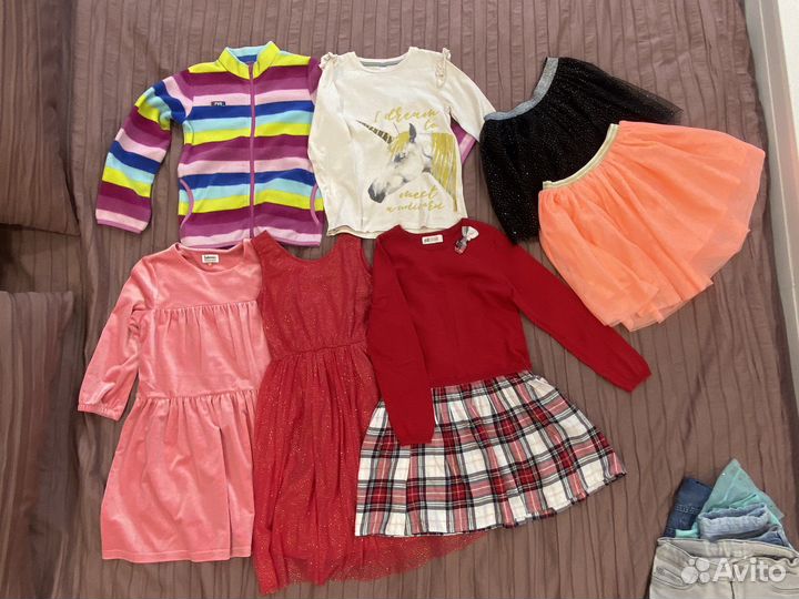 Одежа для девочки на рост 128