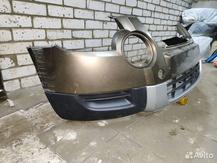 Бампер передний skoda yeti