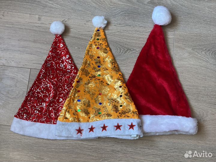 Шапка дед мороза