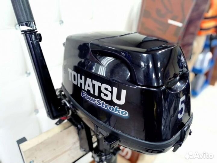 Лодочный мотор tohatsu MFS 5 DS Б/У