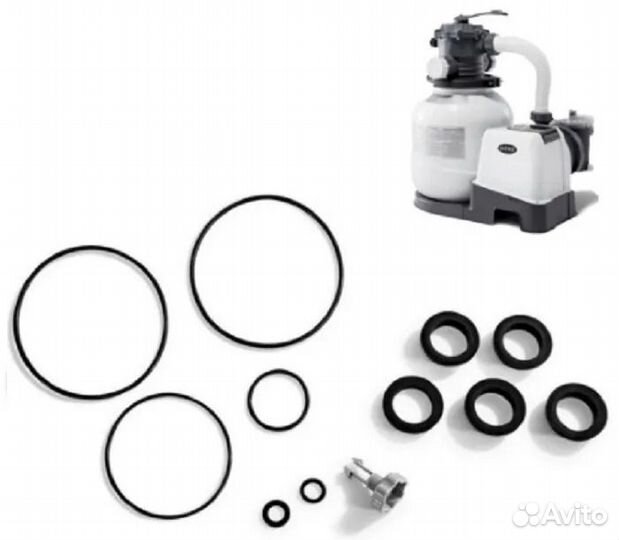 Комплект уплотнителей и воздушного клапана Intex р