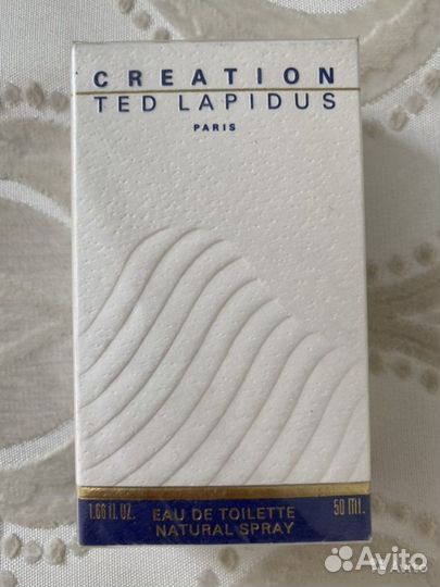 Духи creation TED lapidus / крейшен винтажные