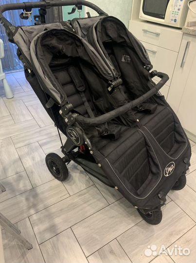 Коляска baby jogger city mini gt double для двойни