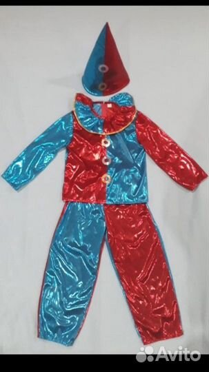 Новогодний костюм Петрушки