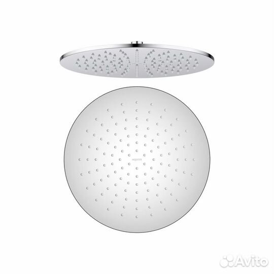 Верхний душ aquatek, круглый, 300*7 мм, хром AQ20