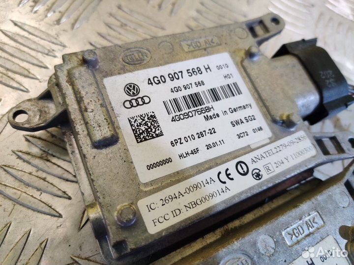 Радары Audi A7 4G 4GA 4GF cgwb 3.0 tfsi 2011
