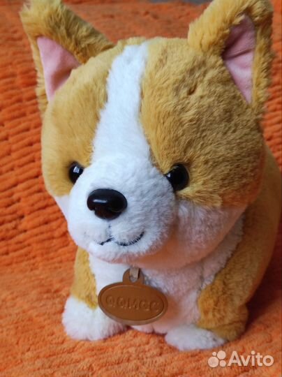 Плюшевая собака корги