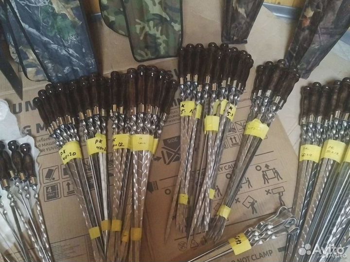 Набор шампуров в чехле подарочный