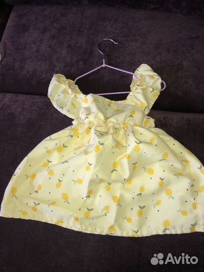 Платье для девочки 80