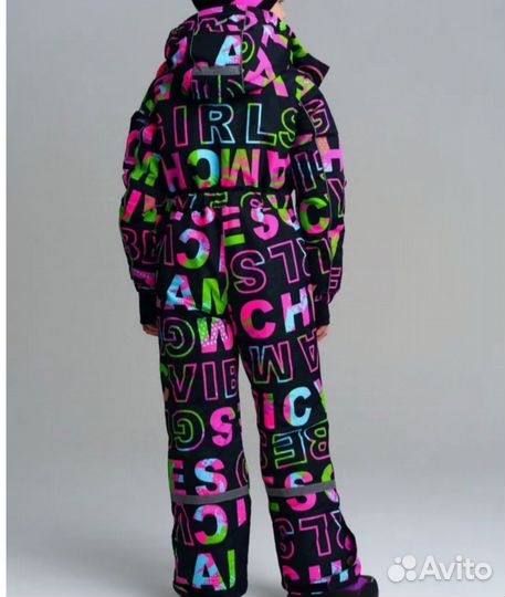 Зимний комбинезон для девочки