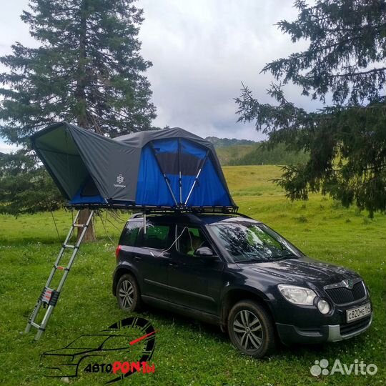 Автопалатка на крышу на багажник авто