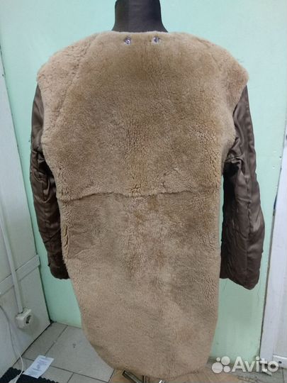 Детская подстежка для куртки натуральный мех