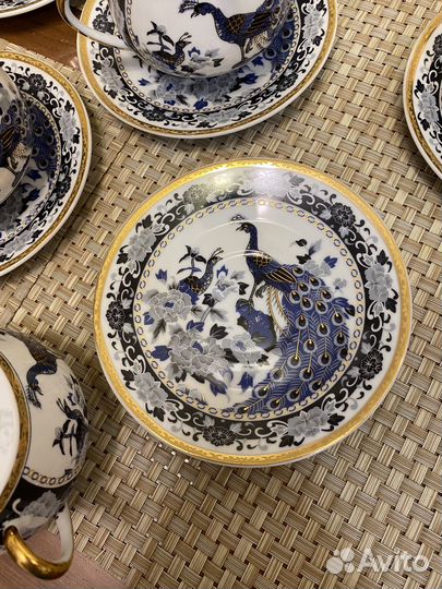 Сервиз чайный Павлины