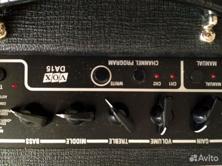 Vox DA15, комбоусилитель электрогитарный