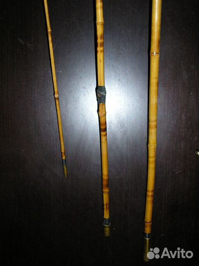 Удочка бамбуковая 3 колена сломан кончик