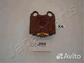 Колодки торм. диск. задн. pp260af Japanparts