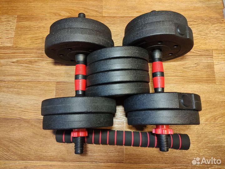 Гантели разборные по 10 кг