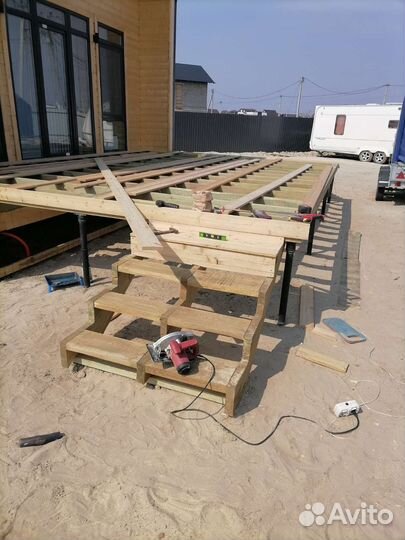 Летняя веранда под ключ