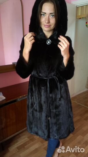 Норковая шуба Flaumfeder