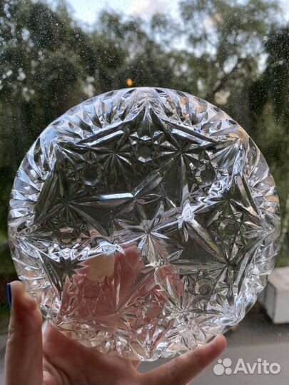 Менажница хрусталь Богемия