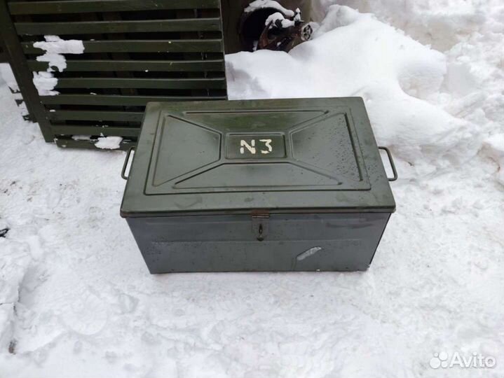 Ящик военный металлический