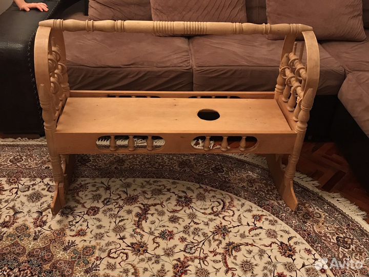 Люлька из дерева липы