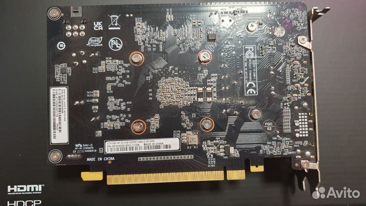 Видеокарта gtx 1650 GamingPro OC Palit