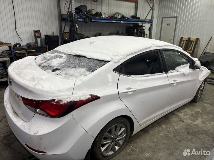Hyundai elantra md в разбор