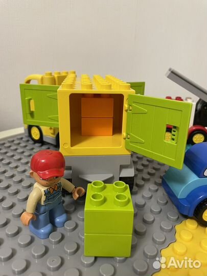 Лего дупло 10816 первые машинки