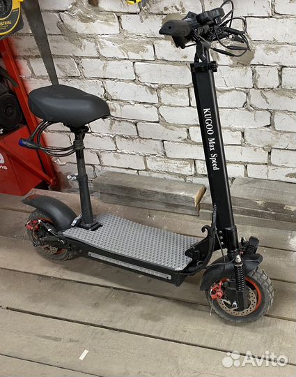 Самокат взрослый электрический бу