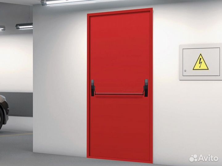 Двери противопожарные и технические от завода