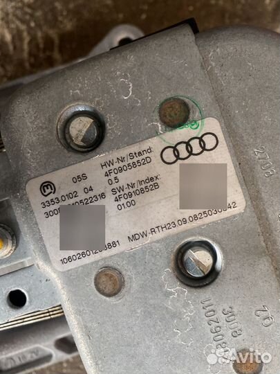 Рулевая колонка audi a6 с6