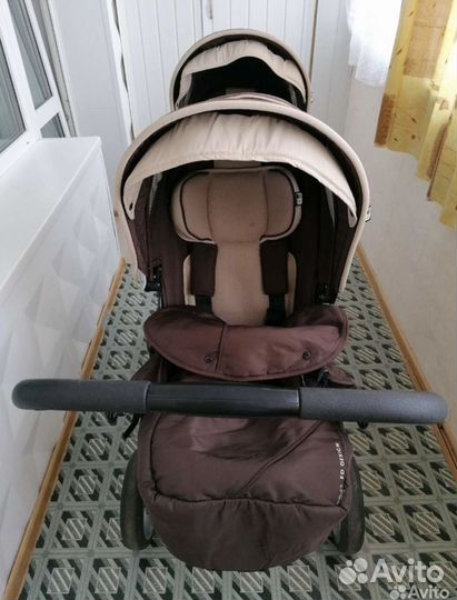 Коляска для двойни fd design zoom