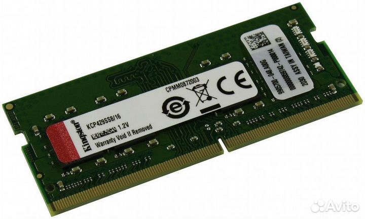 Оперативная память 16GB Kingston KVR26S19S8/16 DDR
