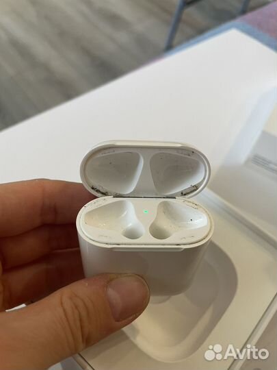 Кейс футляр для airpods 2 без наушников